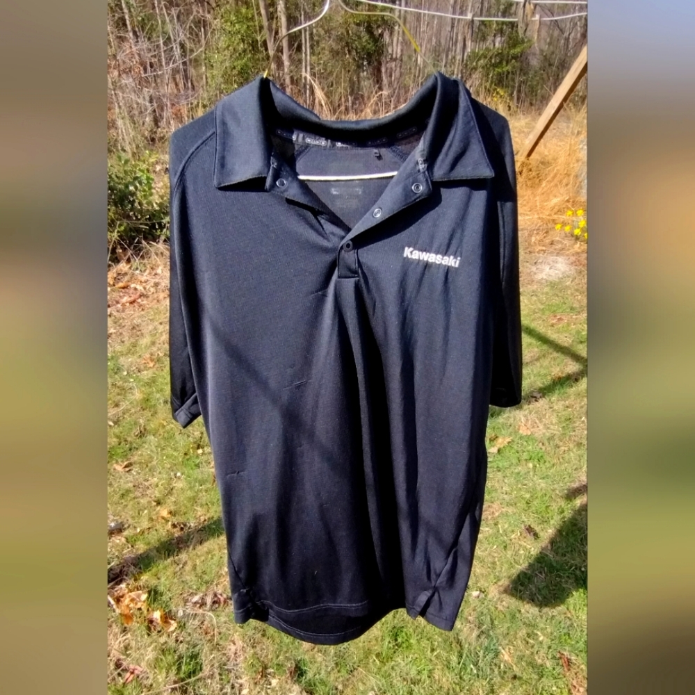 Men's collared Kawasaki shirt